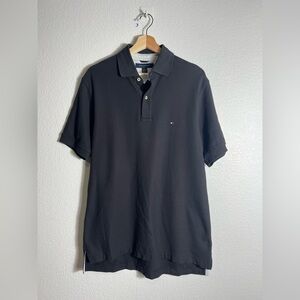 Clearance Tommy Hilfiger black polo